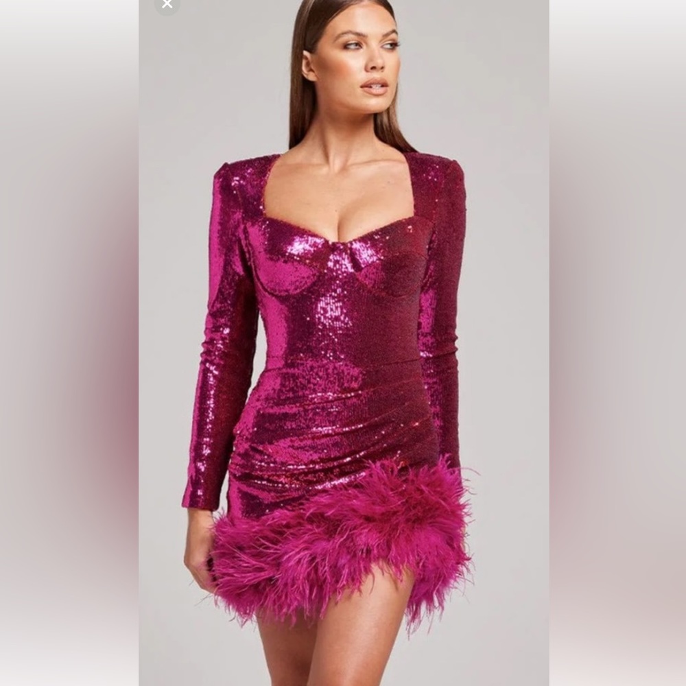 NADINE MERABI Miley Dress Size XS NWT